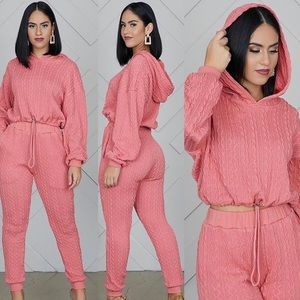 Women’s knit sweatsuit